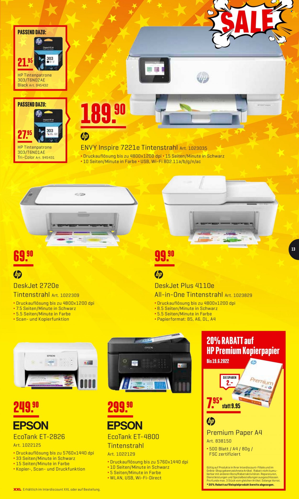 Volantino Interdiscount - 6.6.2022 - 19.6.2022. Pagina 13