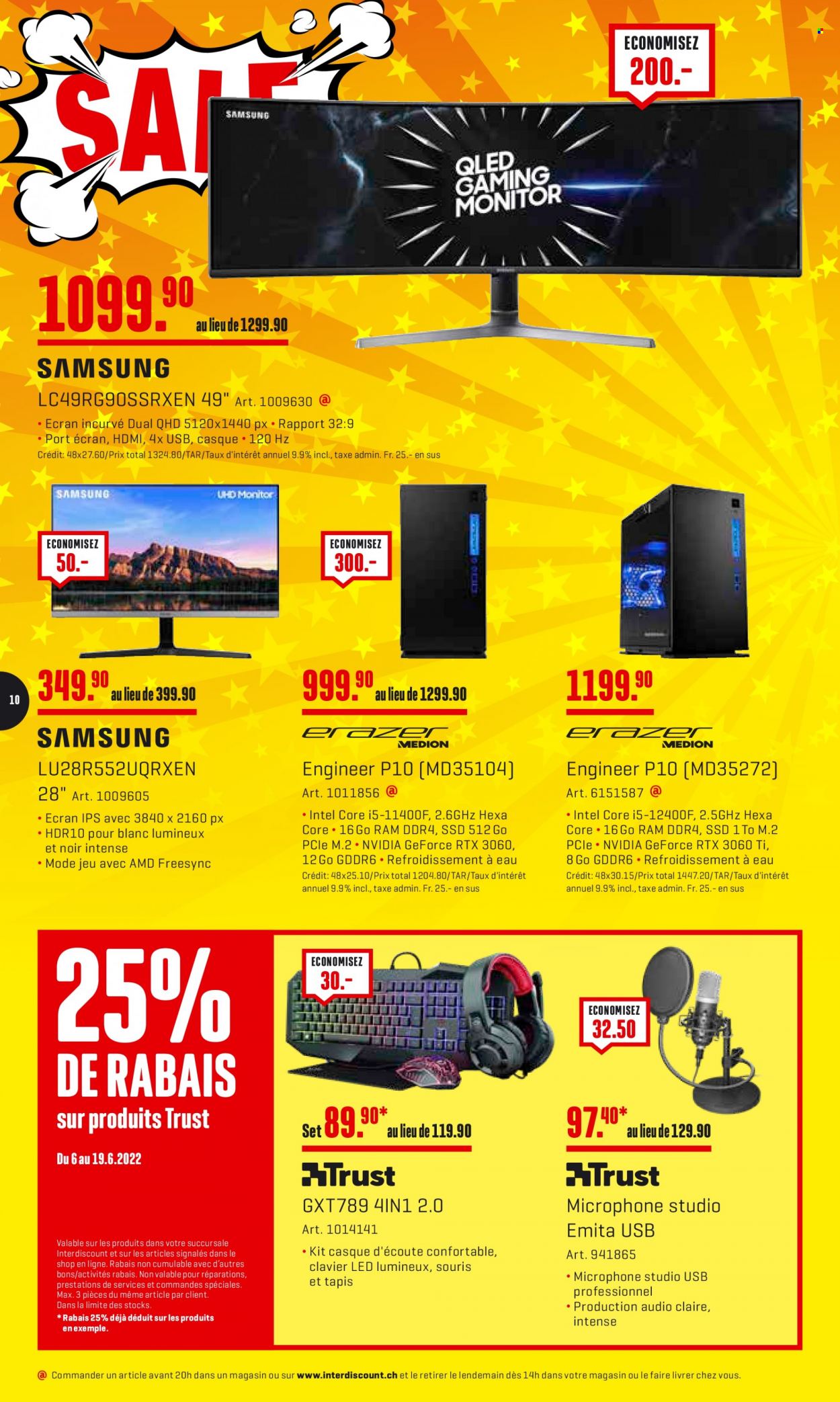 Catalogue Interdiscount - 6.6.2022 - 19.6.2022. Page 10