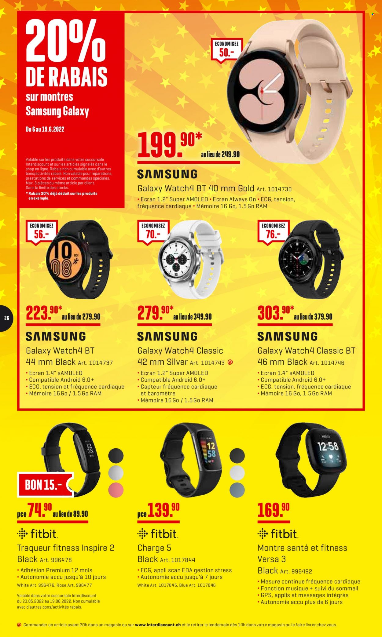 Catalogue Interdiscount - 6.6.2022 - 19.6.2022. Page 26