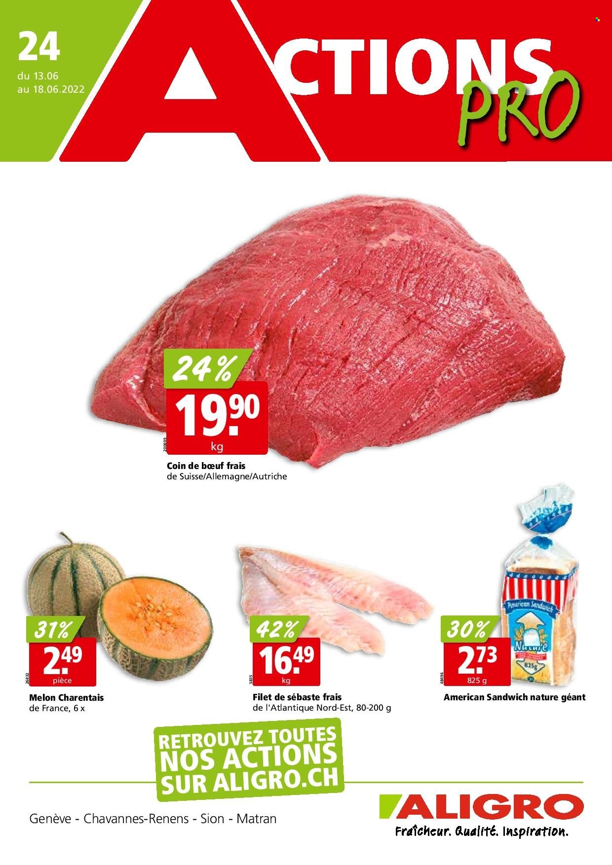 Volantino ALIGRO - 13.6.2022 - 18.6.2022. Pagina 1