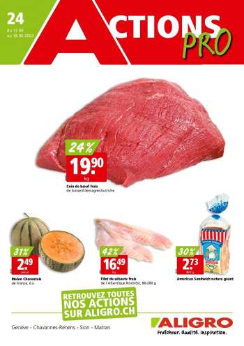 Prospekte ALIGRO - 13.6.2022 - 18.6.2022.