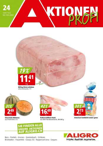 Volantino ALIGRO - 13.6.2022 - 18.6.2022.