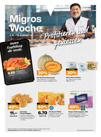 Prospekte Migros - 7.6.2022 - 13.6.2022.