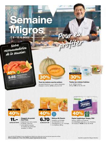 Volantino Migros - 7.6.2022 - 13.6.2022.