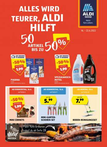 Volantino Aldi - 16.6.2022 - 22.6.2022.