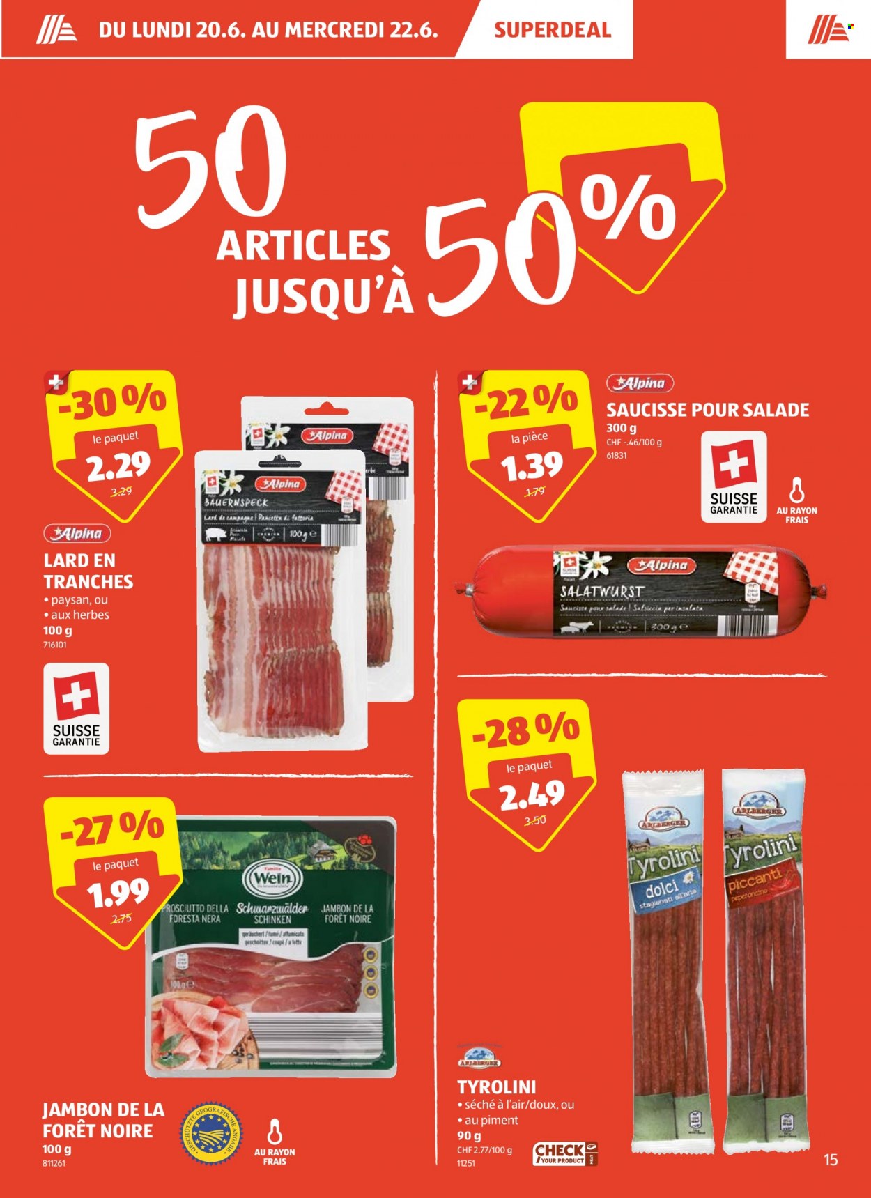 Volantino Aldi - 16.6.2022 - 22.6.2022. Pagina 15