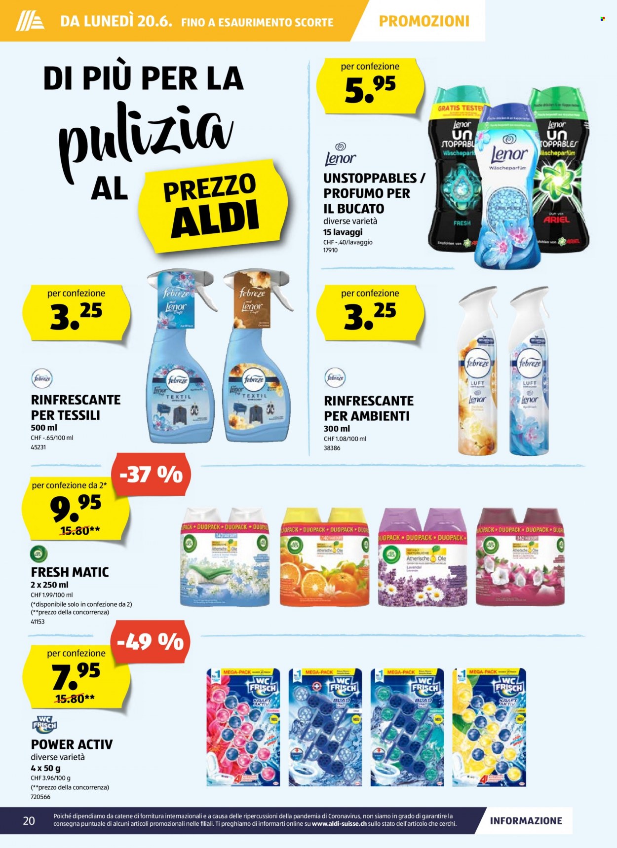 Catalogue Aldi - 16.6.2022 - 22.6.2022. Page 20