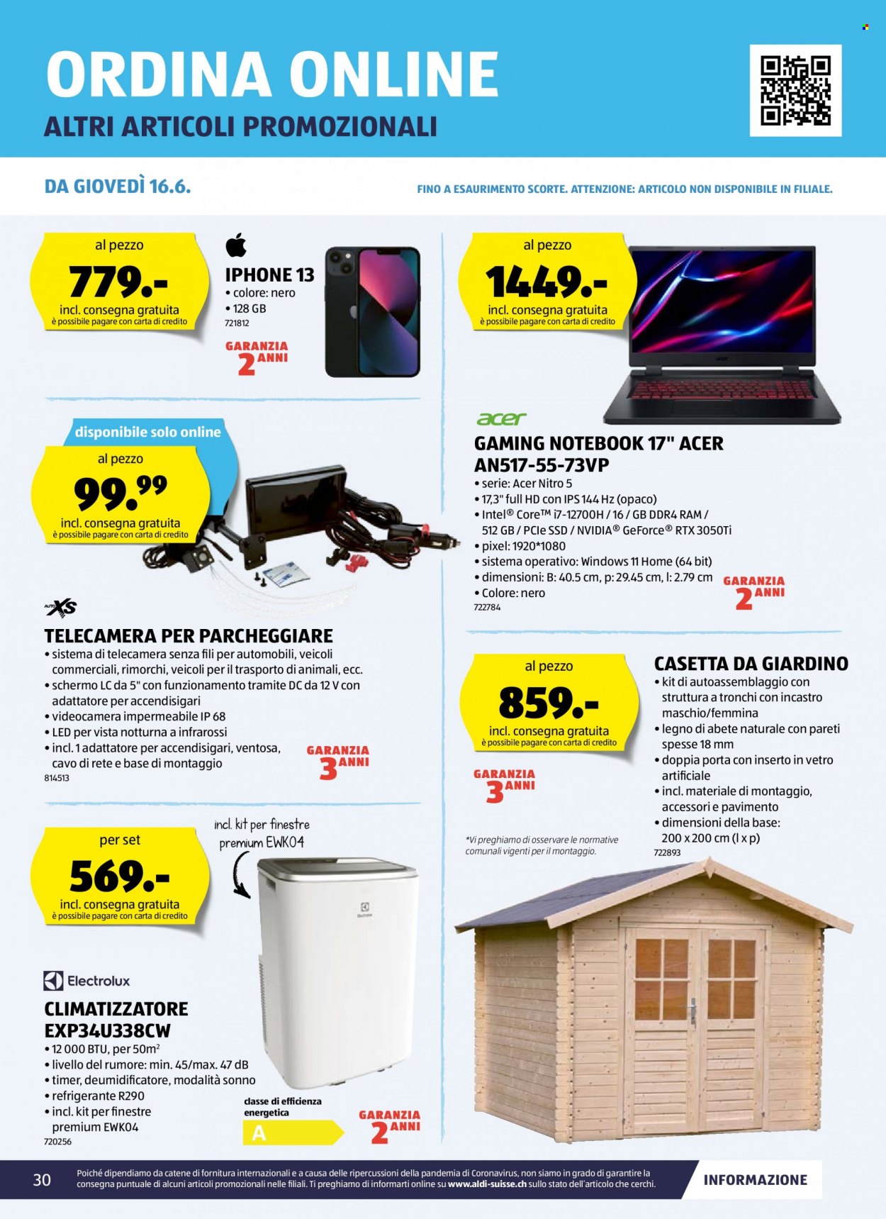 Catalogue Aldi - 16.6.2022 - 22.6.2022. Page 30