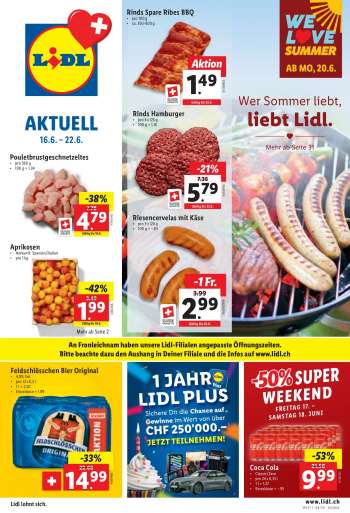 Prospekte Lidl - 16.6.2022 - 22.6.2022.