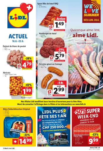 Prospekte Lidl - 16.6.2022 - 22.6.2022.