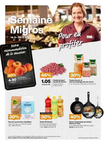 Volantino Migros - 14.6.2022 - 20.6.2022.