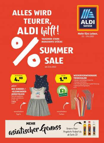 Volantino Aldi - 23.6.2022 - 29.6.2022.