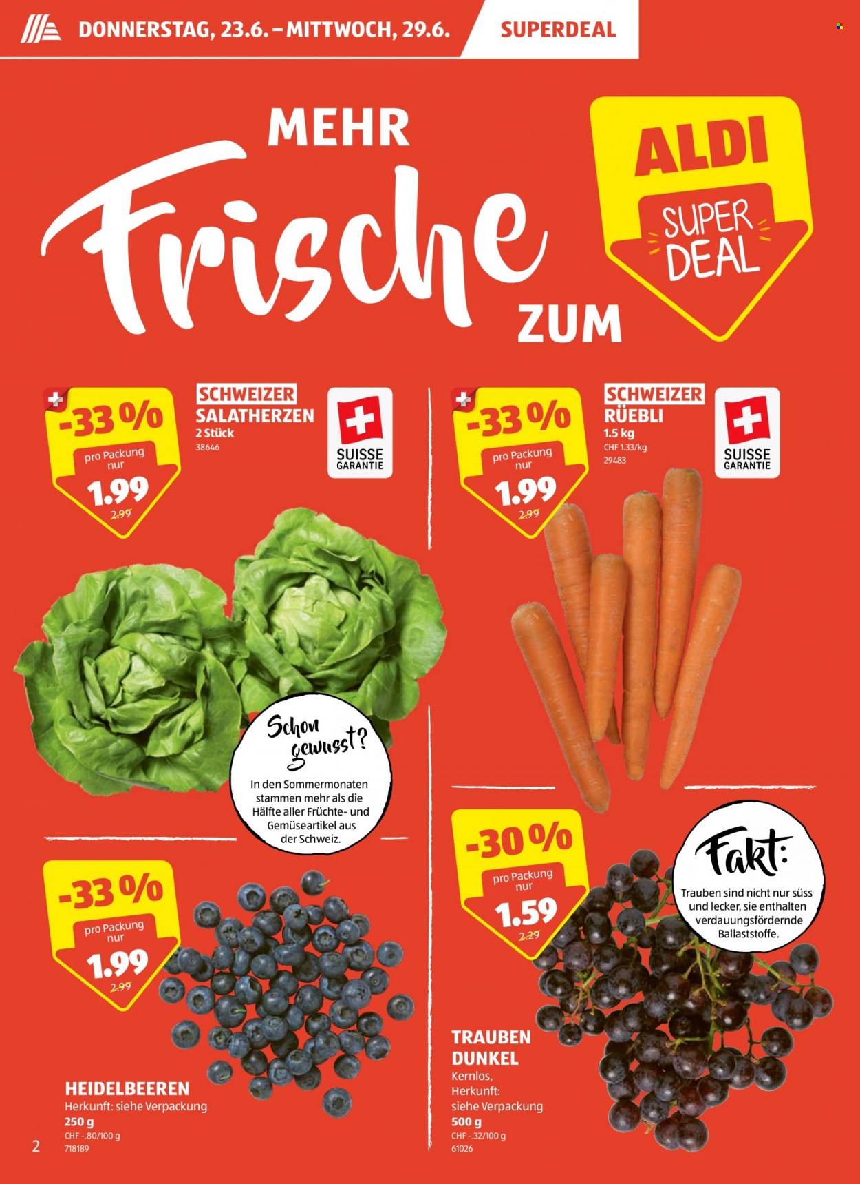 Volantino Aldi - 23.6.2022 - 29.6.2022. Pagina 2