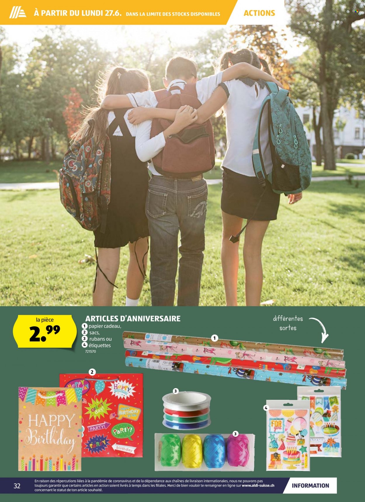 Volantino Aldi - 23.6.2022 - 29.6.2022. Pagina 32