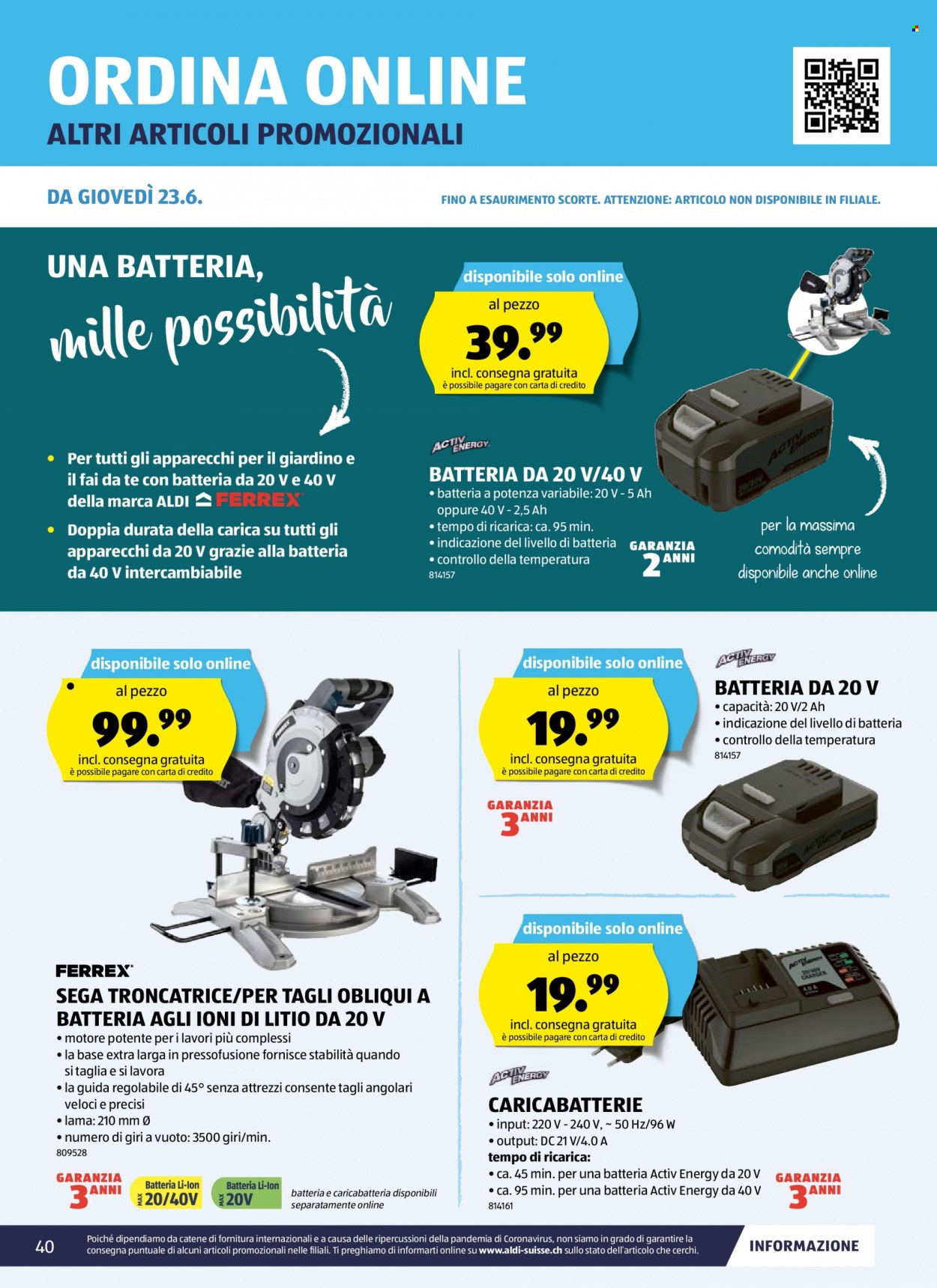 Catalogue Aldi - 23.6.2022 - 29.6.2022. Page 40