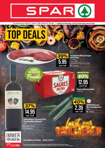 Prospekte SPAR - 21.6.2022 - 25.6.2022.