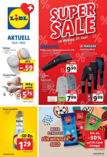Prospekte Lidl - 23.6.2022 - 29.6.2022.