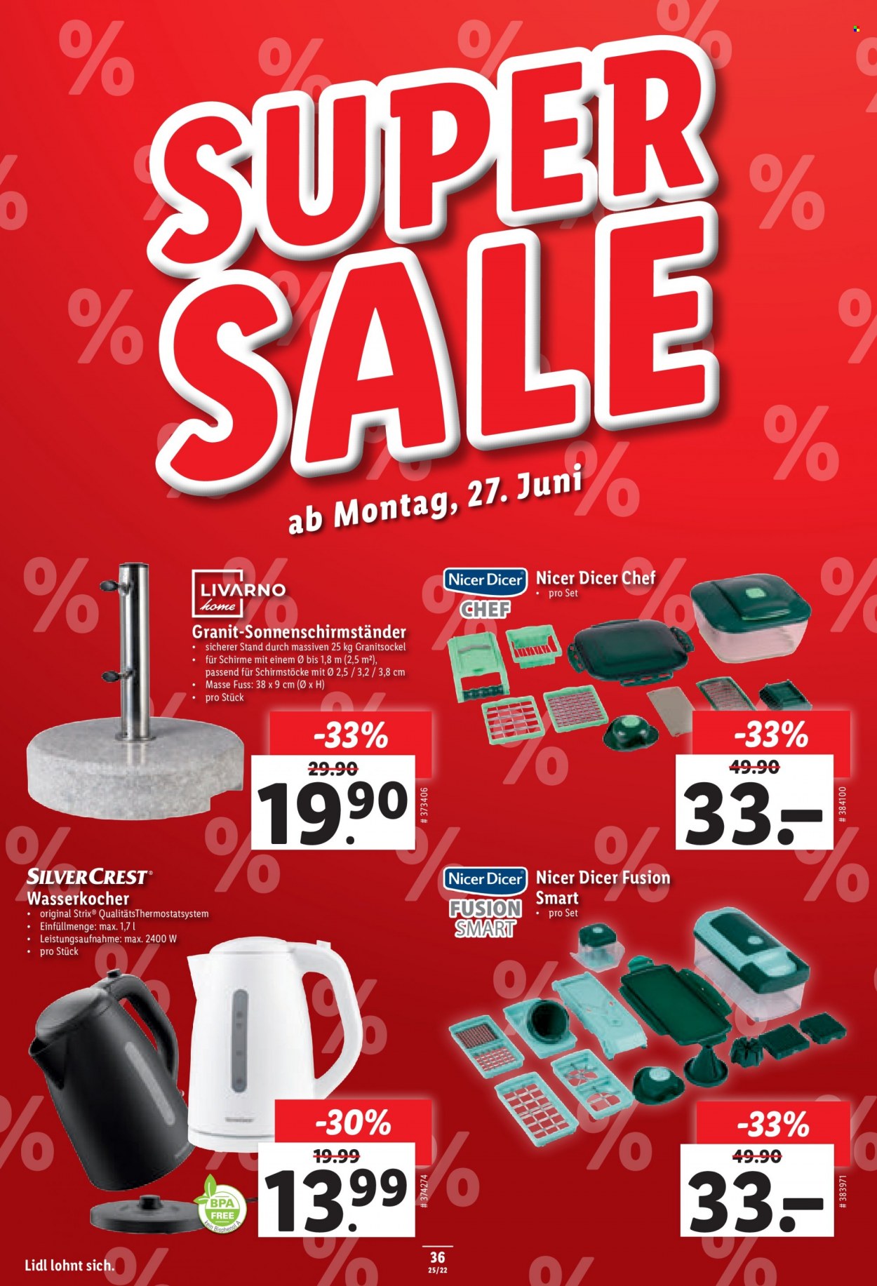 Volantino Lidl - 23.6.2022 - 29.6.2022. Pagina 36