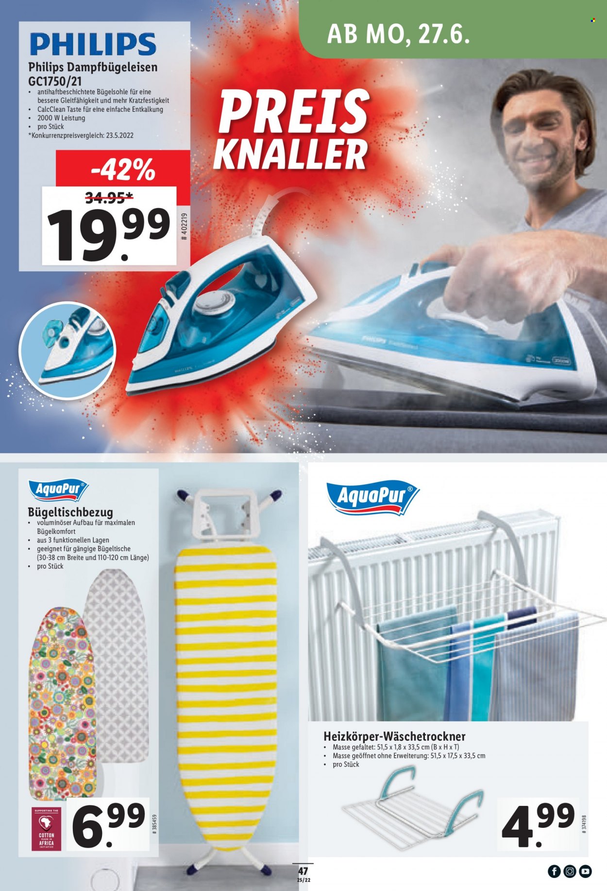 Volantino Lidl - 23.6.2022 - 29.6.2022. Pagina 47