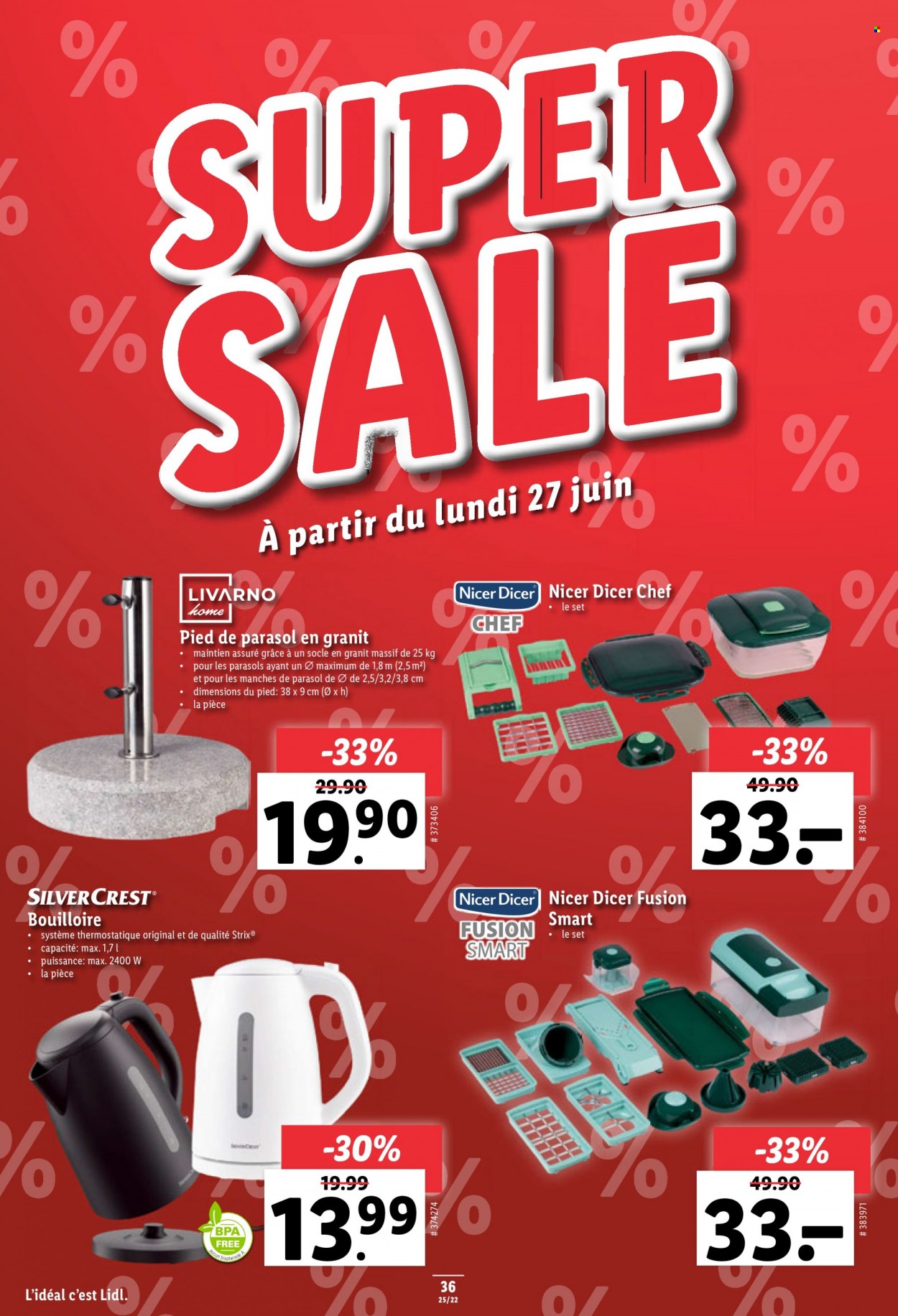 Volantino Lidl - 23.6.2022 - 29.6.2022. Pagina 36
