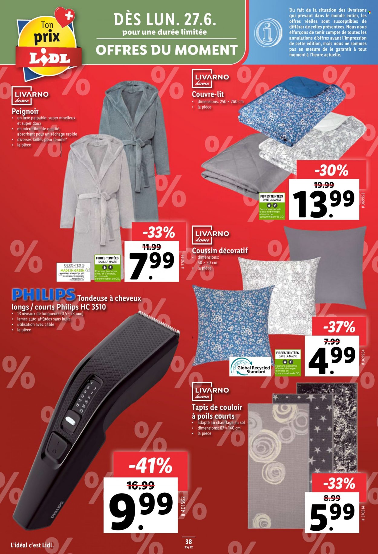 Volantino Lidl - 23.6.2022 - 29.6.2022. Pagina 38