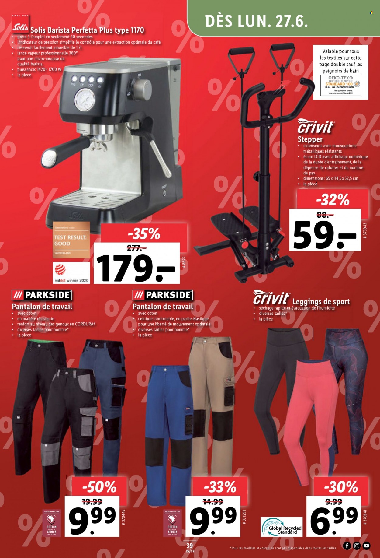 Volantino Lidl - 23.6.2022 - 29.6.2022. Pagina 39