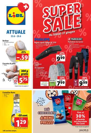 Prospekte Lidl - 23.6.2022 - 29.6.2022.