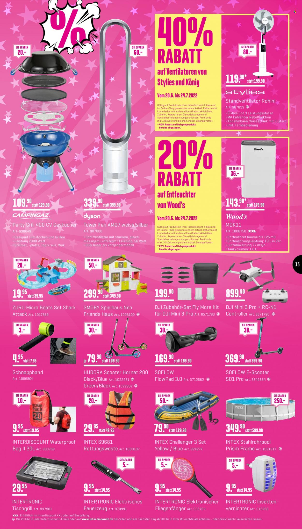 Prospekt Interdiscount - 20.6.2022 - 3.7.2022. Seite 15