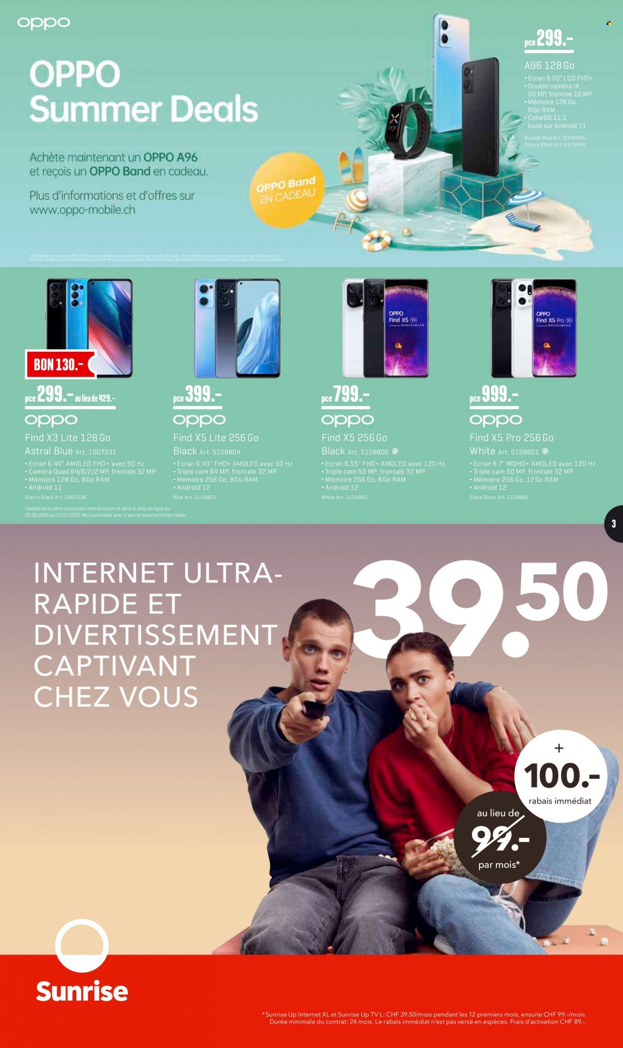 Catalogue Interdiscount - 20.6.2022 - 3.7.2022. Page 3