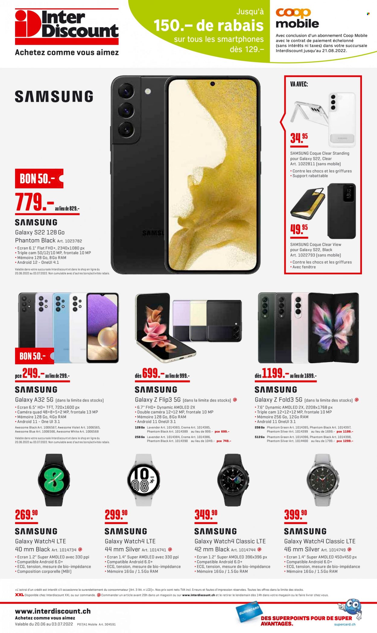 Catalogue Interdiscount - 20.6.2022 - 3.7.2022. Page 8
