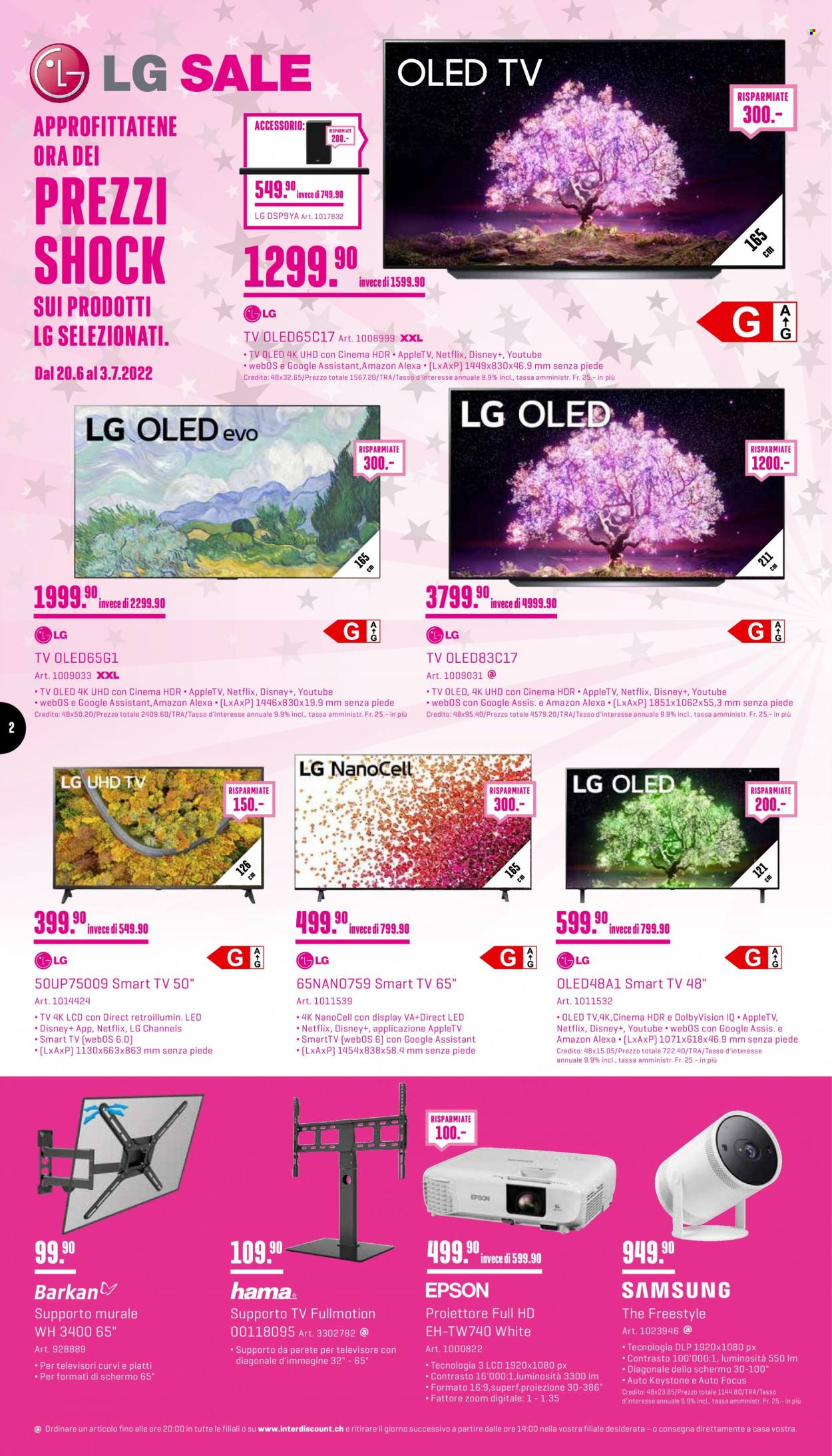 Prospekt Interdiscount - 20.6.2022 - 3.7.2022. Seite 2