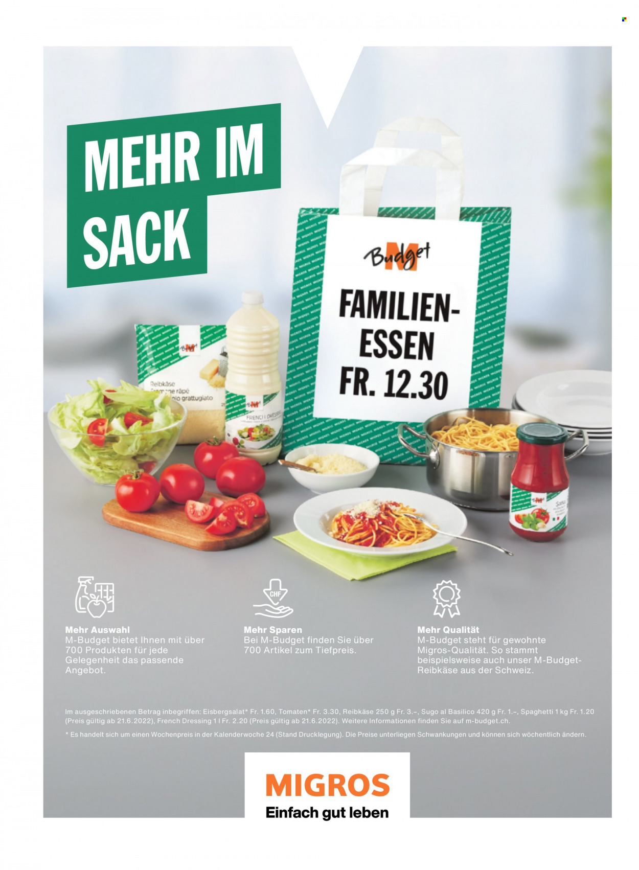 Catalogue Migros - 20.6.2022 - 26.6.2022. Page 22