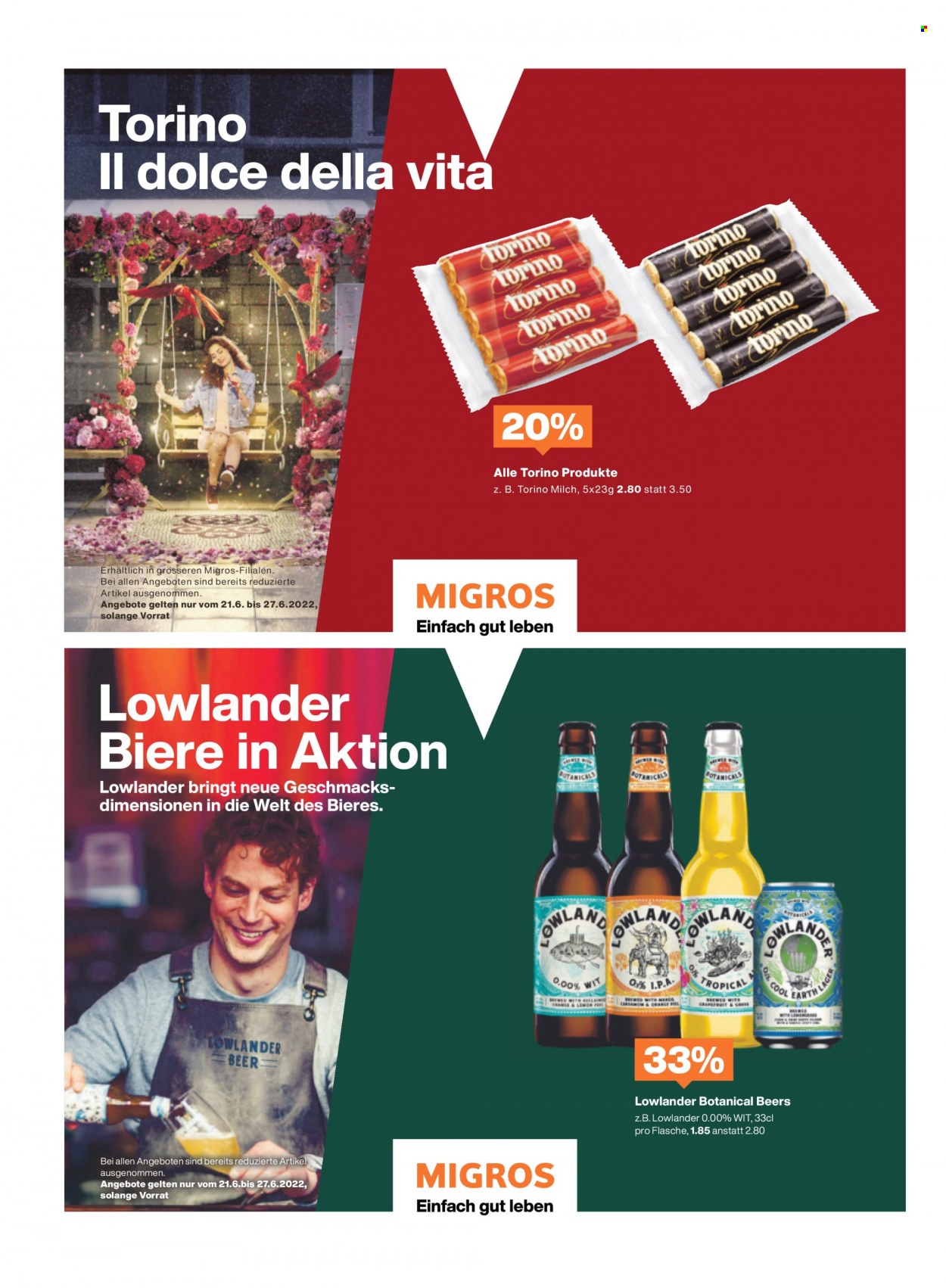 Catalogue Migros - 20.6.2022 - 26.6.2022. Page 38