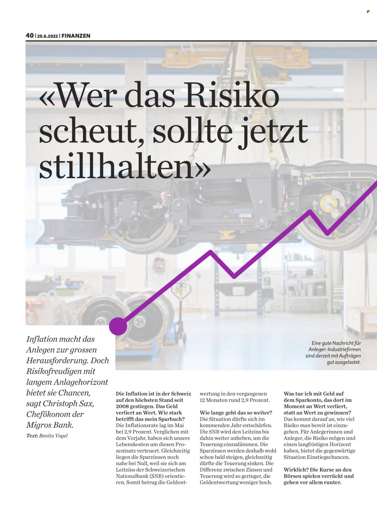 Catalogue Migros - 20.6.2022 - 26.6.2022. Page 40
