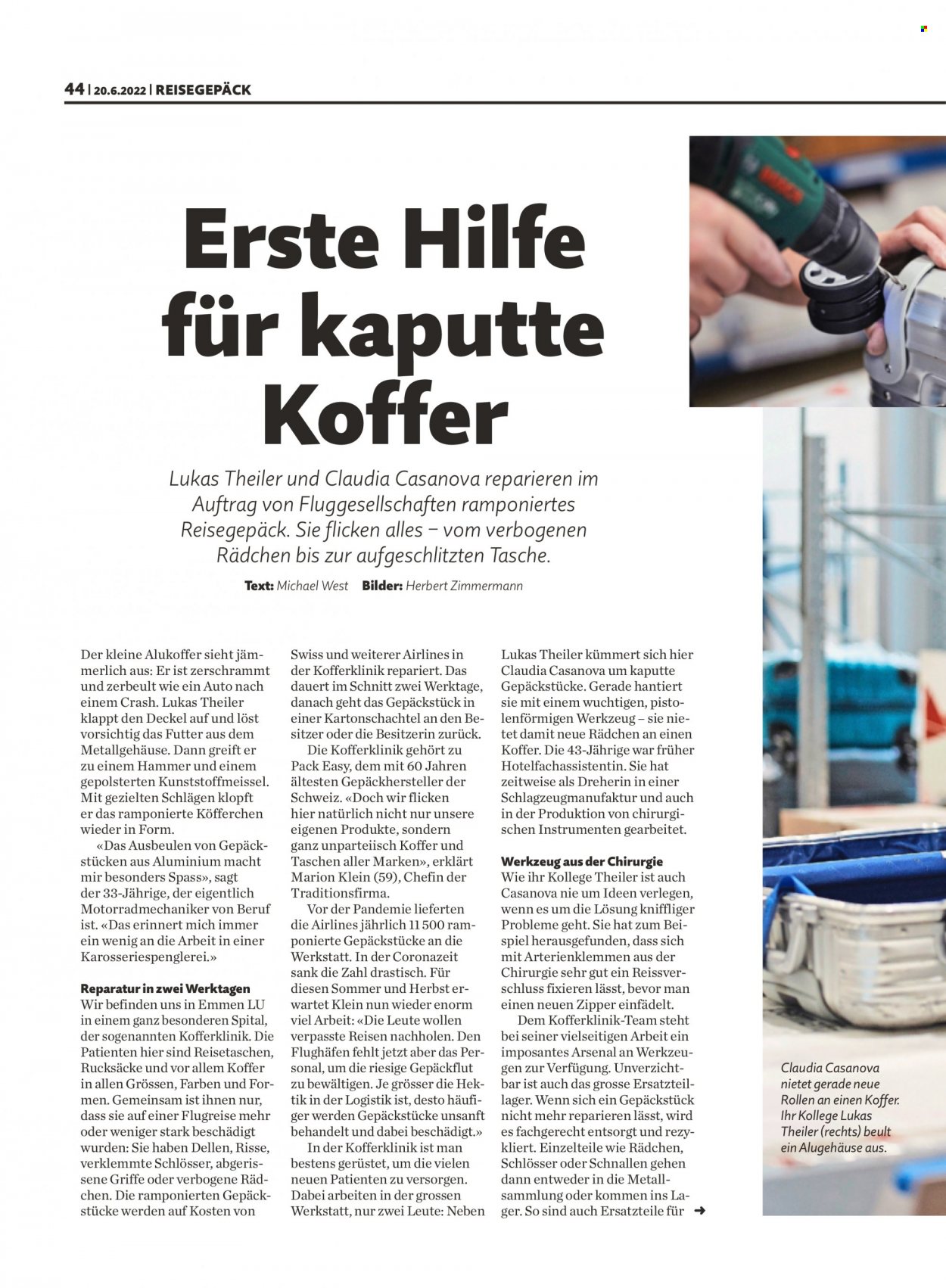 Catalogue Migros - 20.6.2022 - 26.6.2022. Page 44