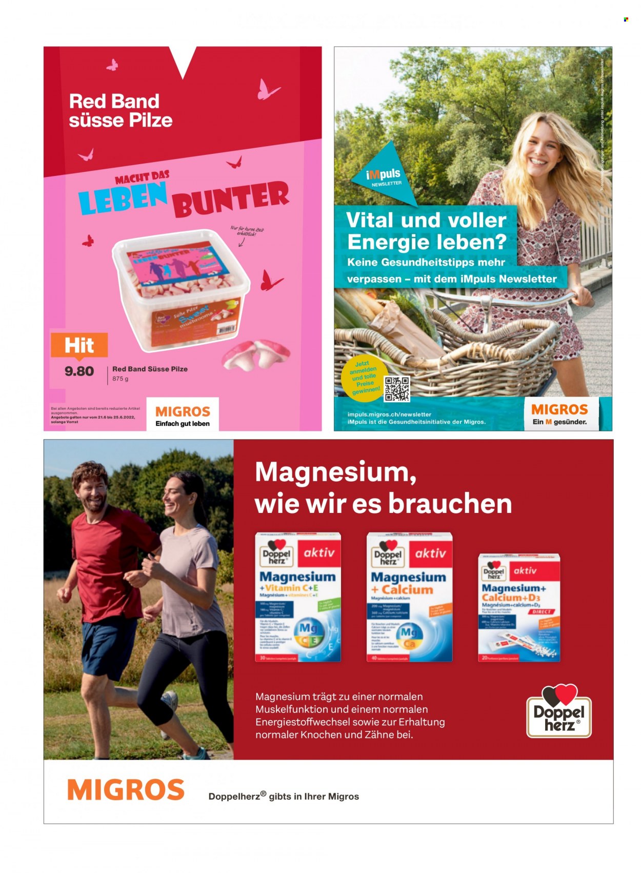 Catalogue Migros - 20.6.2022 - 26.6.2022. Page 56