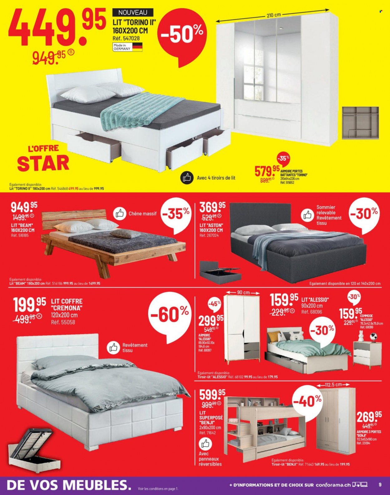 Volantino Conforama - 21.6.2022 - 4.7.2022. Pagina 9