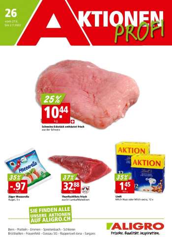 Prospekte ALIGRO - 27.6.2022 - 2.7.2022.