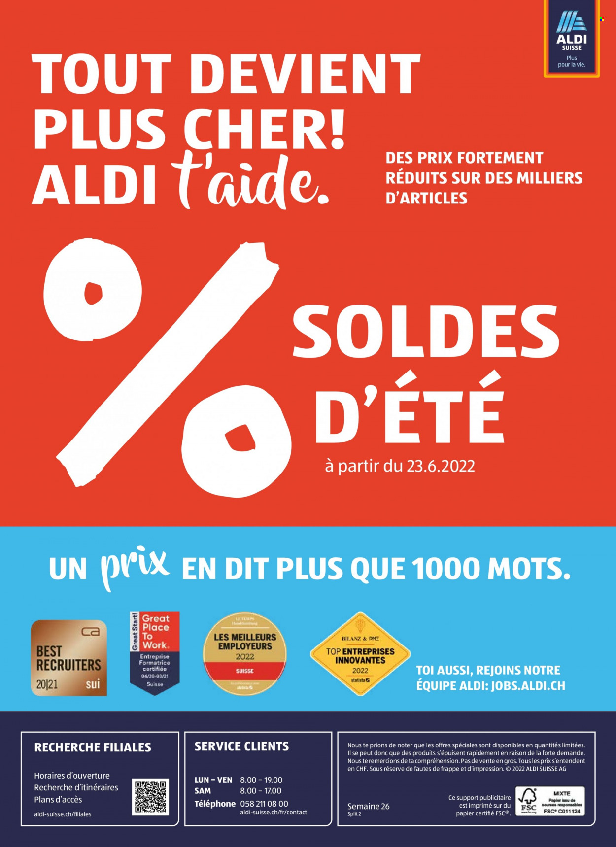 Volantino Aldi - 30.6.2022 - 6.7.2022. Pagina 40