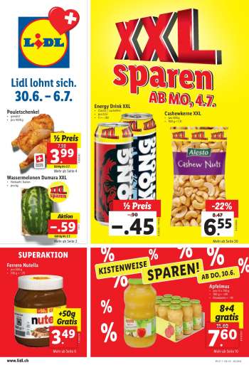 Volantino Lidl - 30.6.2022 - 6.7.2022.