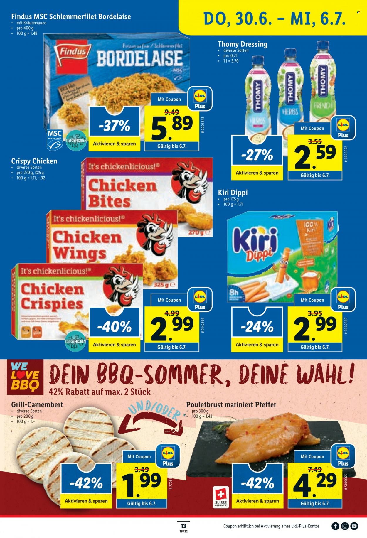 Volantino Lidl - 30.6.2022 - 6.7.2022. Pagina 13