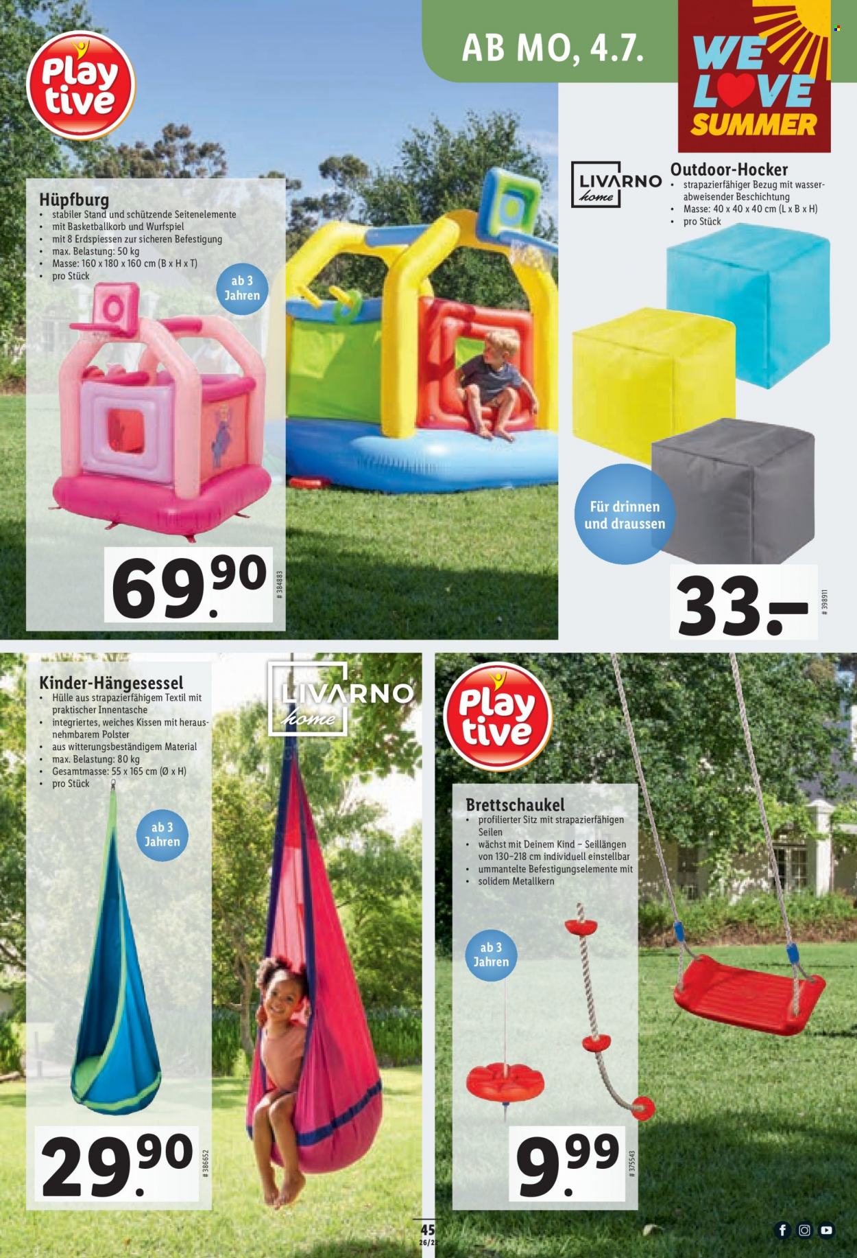 Volantino Lidl - 30.6.2022 - 6.7.2022. Pagina 45
