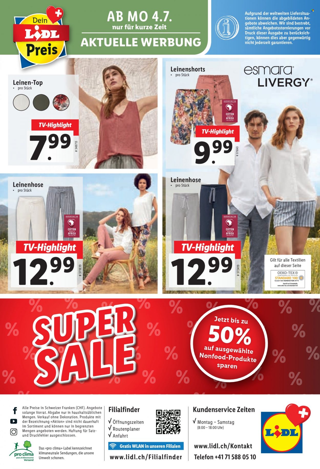 Volantino Lidl - 30.6.2022 - 6.7.2022. Pagina 48