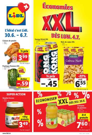 Volantino Lidl - 30.6.2022 - 6.7.2022.