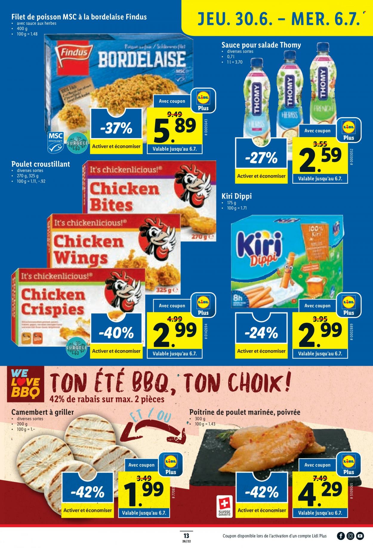 Volantino Lidl - 30.6.2022 - 6.7.2022. Pagina 13