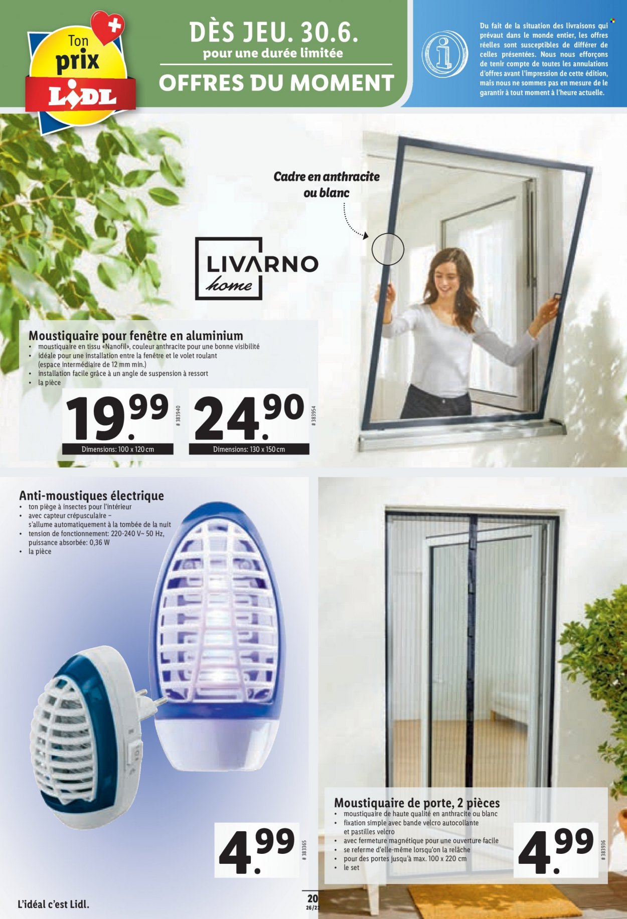 Volantino Lidl - 30.6.2022 - 6.7.2022. Pagina 20