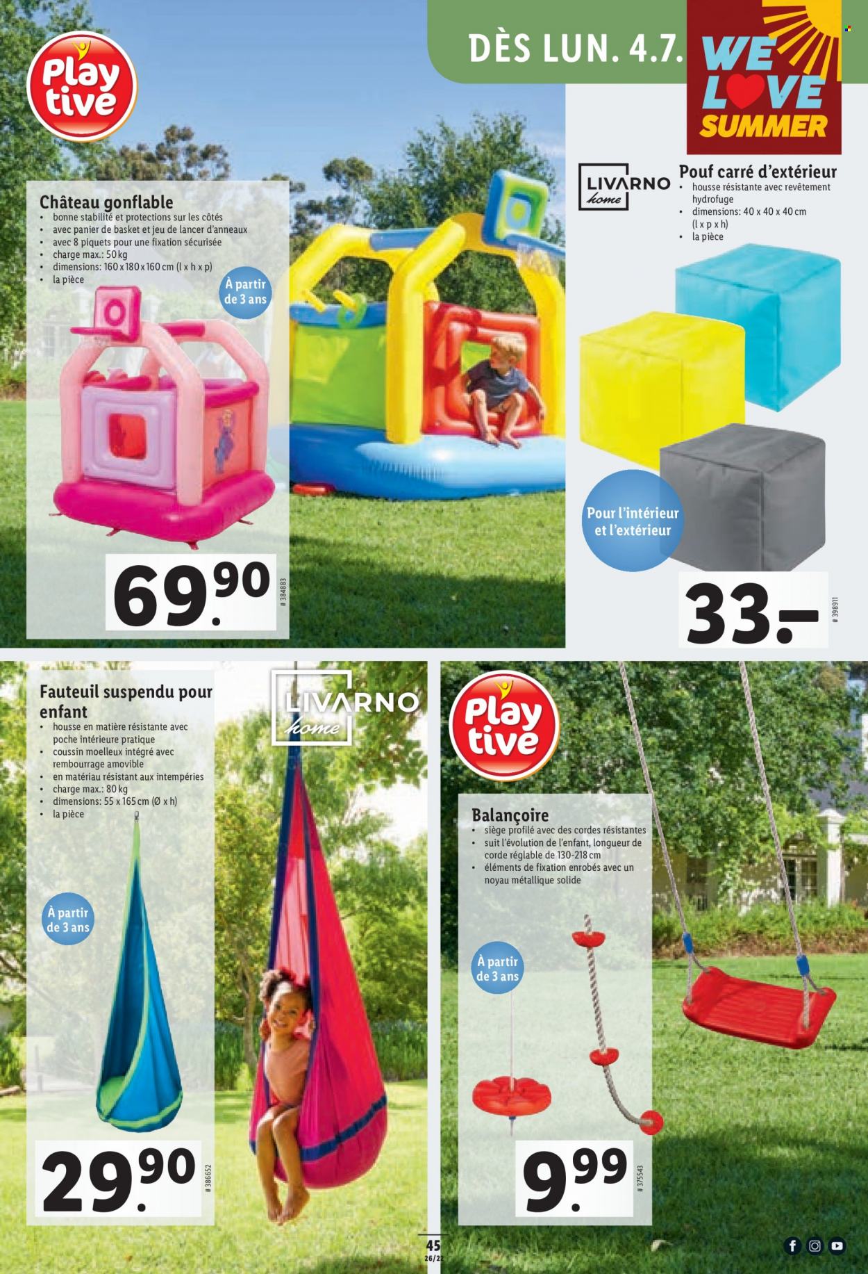 Volantino Lidl - 30.6.2022 - 6.7.2022. Pagina 45