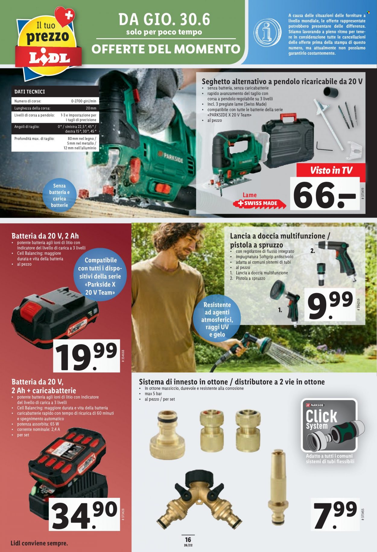 Volantino Lidl - 30.6.2022 - 6.7.2022. Pagina 16