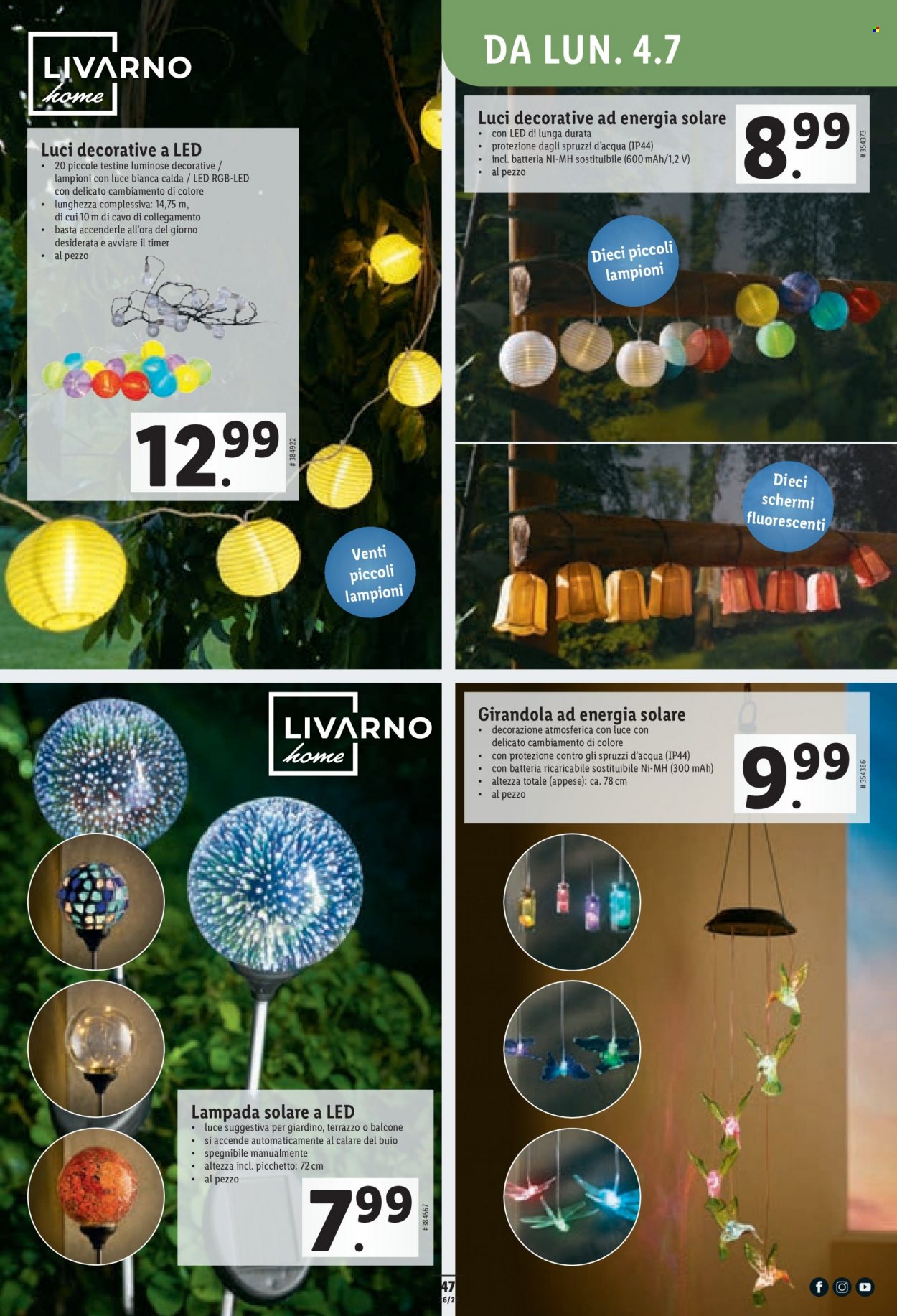 Volantino Lidl - 30.6.2022 - 6.7.2022. Pagina 47