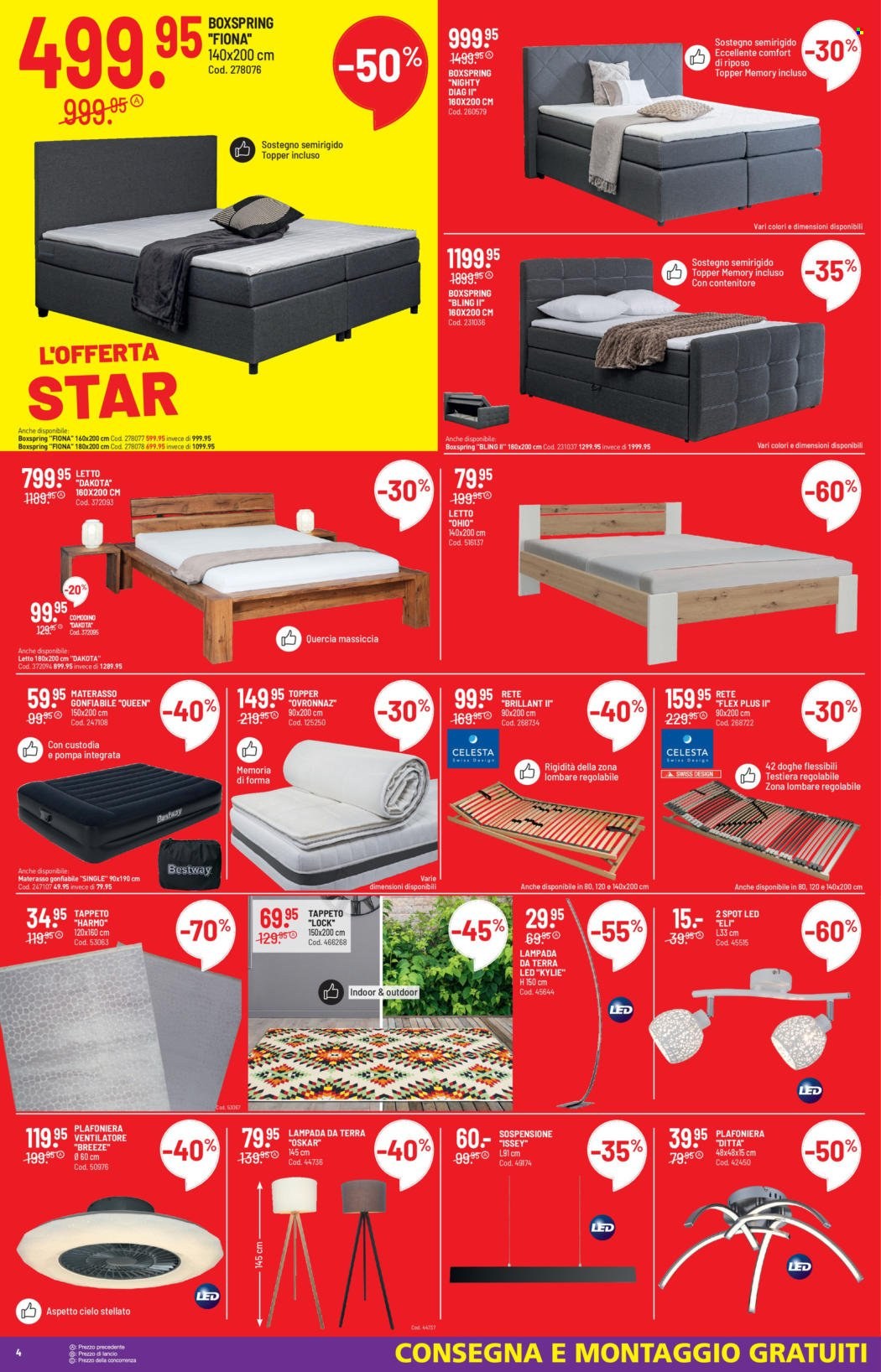 Volantino Conforama - 27.6.2022 - 11.7.2022. Pagina 4